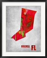 Brickell Florida Fine Art Print