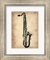 Vintage Saxophone Fine Art Print