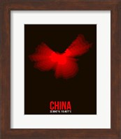 China Radiant Map 1 Fine Art Print