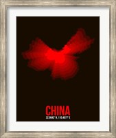 China Radiant Map 1 Fine Art Print
