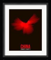 China Radiant Map 1 Fine Art Print