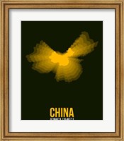 China Radiant Map 2 Fine Art Print