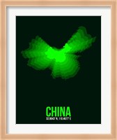 China Radiant Map 3 Fine Art Print