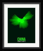 China Radiant Map 3 Fine Art Print