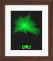 Berlin Radiant Map 4 Fine Art Print