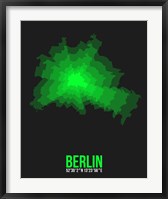 Berlin Radiant Map 4 Fine Art Print