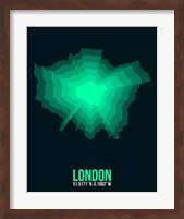 London Radiant Map 1 Fine Art Print
