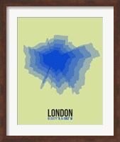 London Radiant Map 4 Fine Art Print