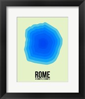 Rome Radiant Map 1 Fine Art Print