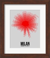 Milan Radiant Map 1 Fine Art Print