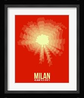 Milan Radiant Map 2 Fine Art Print
