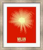 Milan Radiant Map 2 Fine Art Print