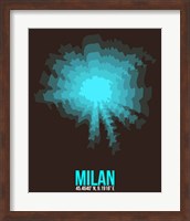 Milan Radiant Map 3 Fine Art Print