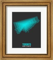 Toronto Radiant Map 2 Fine Art Print