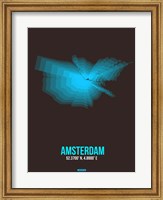 Amsterdam Radiant Map 4 Fine Art Print