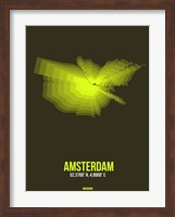 Amsterdam Radiant Map 5 Fine Art Print