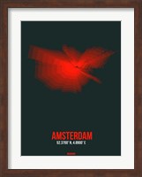 Amsterdam Radiant Map 6 Fine Art Print