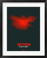 Amsterdam Radiant Map 6 Fine Art Print