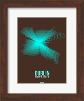 Dublin Radiant Map 2 Fine Art Print