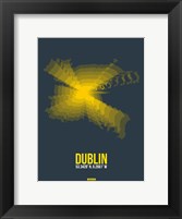 Dublin Radiant Map 4 Fine Art Print
