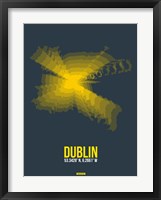 Dublin Radiant Map 4 Fine Art Print