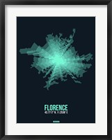 Florence Radiant Map 2 Fine Art Print