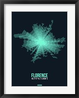 Florence Radiant Map 2 Fine Art Print