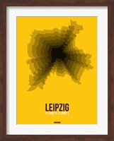 Leipzig Radiant Map 1 Fine Art Print