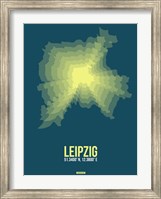 Leipzig Radiant Map 3 Fine Art Print