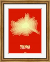 Vienna Radiant Map 1 Fine Art Print