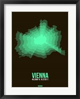 Vienna Radiant Map 2 Fine Art Print