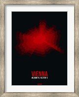 Vienna Radiant Map 3 Fine Art Print