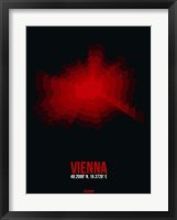Vienna Radiant Map 3 Fine Art Print