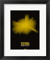 Vienna Radiant Map 4 Fine Art Print