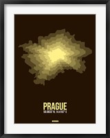 Prague Radiant Map 1 Fine Art Print