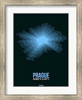 Prague Radiant Map 2 Fine Art Print