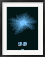 Prague Radiant Map 2 Fine Art Print
