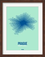 Prague Radiant Map 4 Fine Art Print