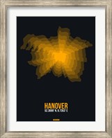 Hanover Radiant Map 1 Fine Art Print