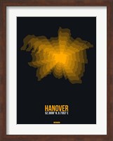 Hanover Radiant Map 1 Fine Art Print