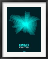 Hanover Radiant Map 2 Fine Art Print