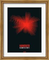 Hanover Radiant Map 4 Fine Art Print