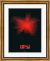 Hanover Radiant Map 4 Fine Art Print