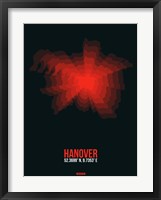 Hanover Radiant Map 4 Fine Art Print