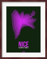 Nice Radiant Map 1 Fine Art Print