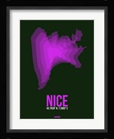 Nice Radiant Map 1 Fine Art Print