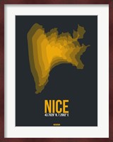 Nice Radiant Map 2 Fine Art Print