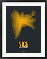 Nice Radiant Map 2 Fine Art Print