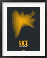 Nice Radiant Map 2 Fine Art Print