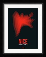 Nice Radiant Map 3 Fine Art Print